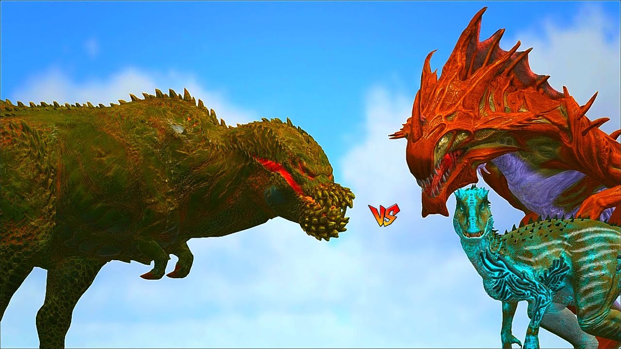 Ark Survival - DEVILJHO vs LARGE DINOSAURS [Ep.422]