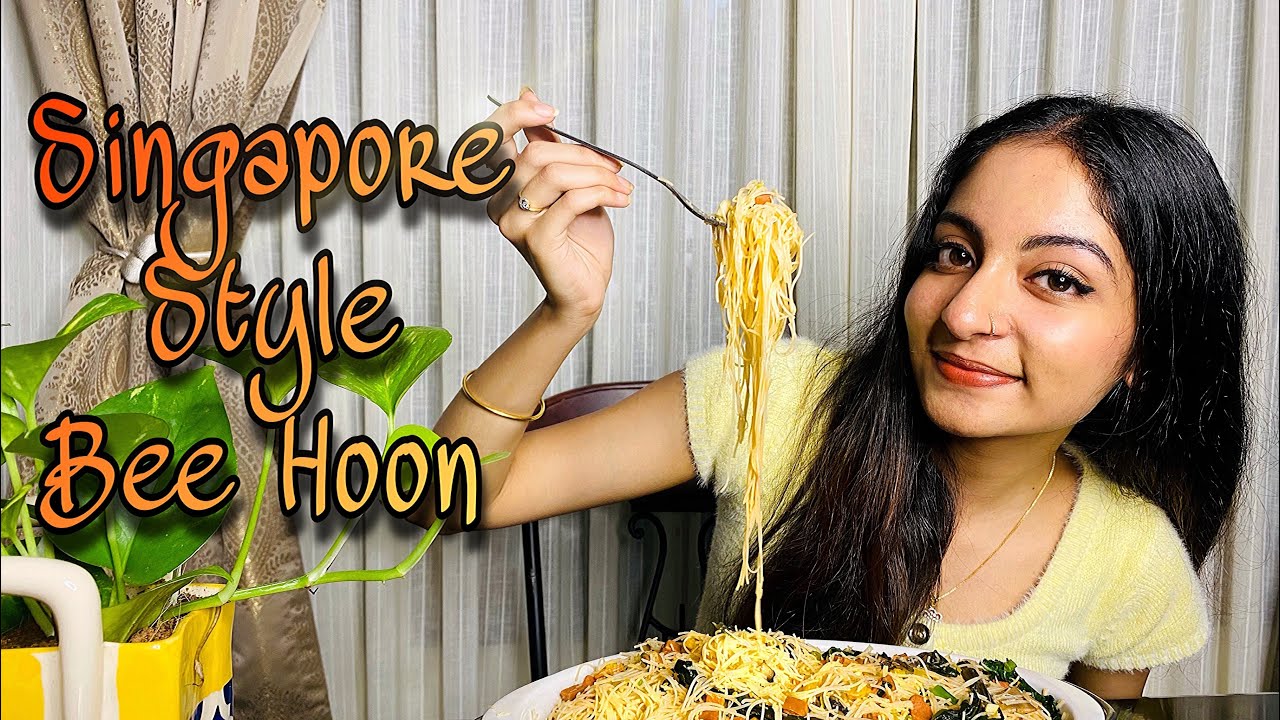 Yummy Singapore Bee Hoon | Ishaani Krishna.
