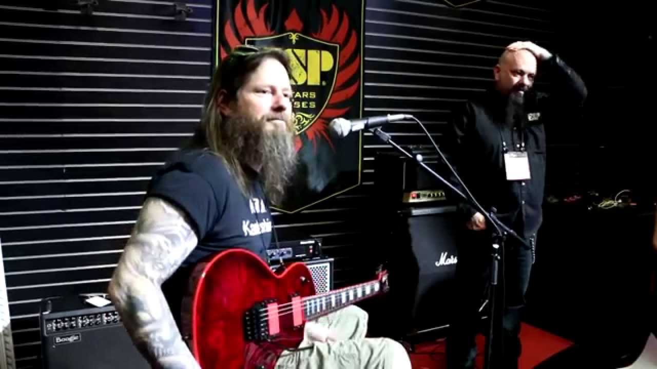 NAMM 2015 - GARY HOLT (Slayer | Exodus) - ESP GUITAR COMPANY