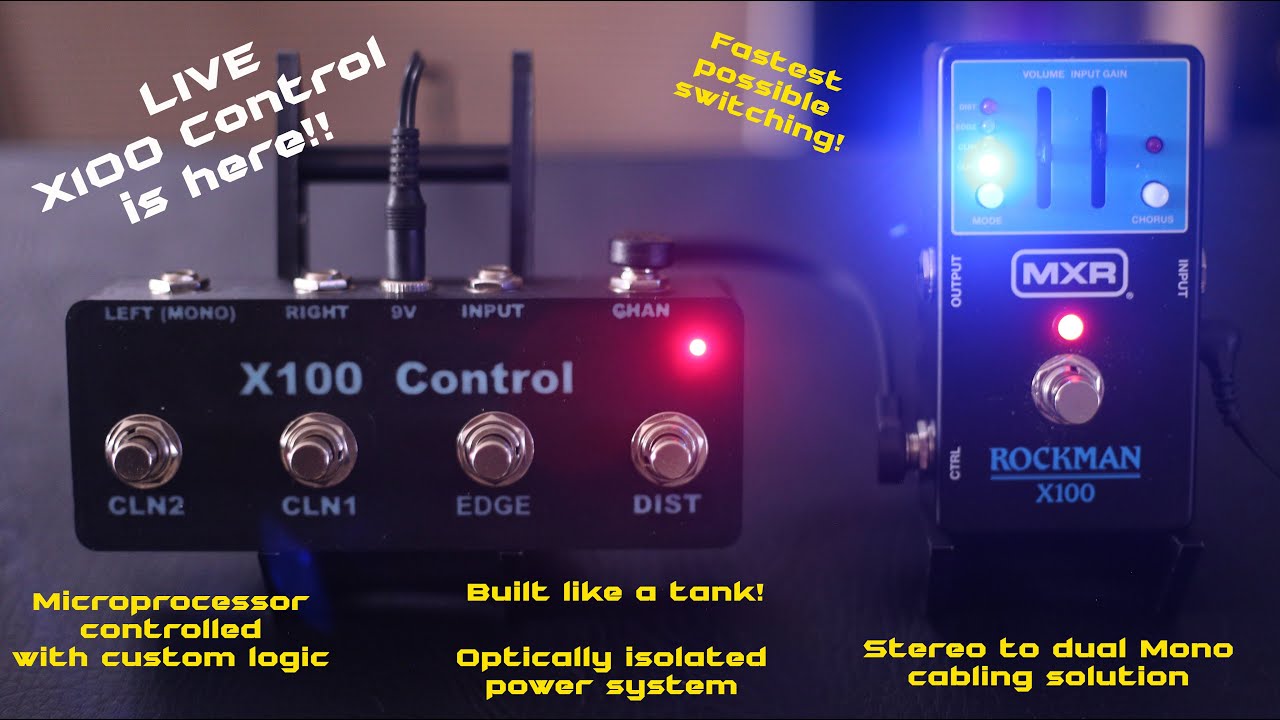 X100 Control pedal is finally here - How To Use