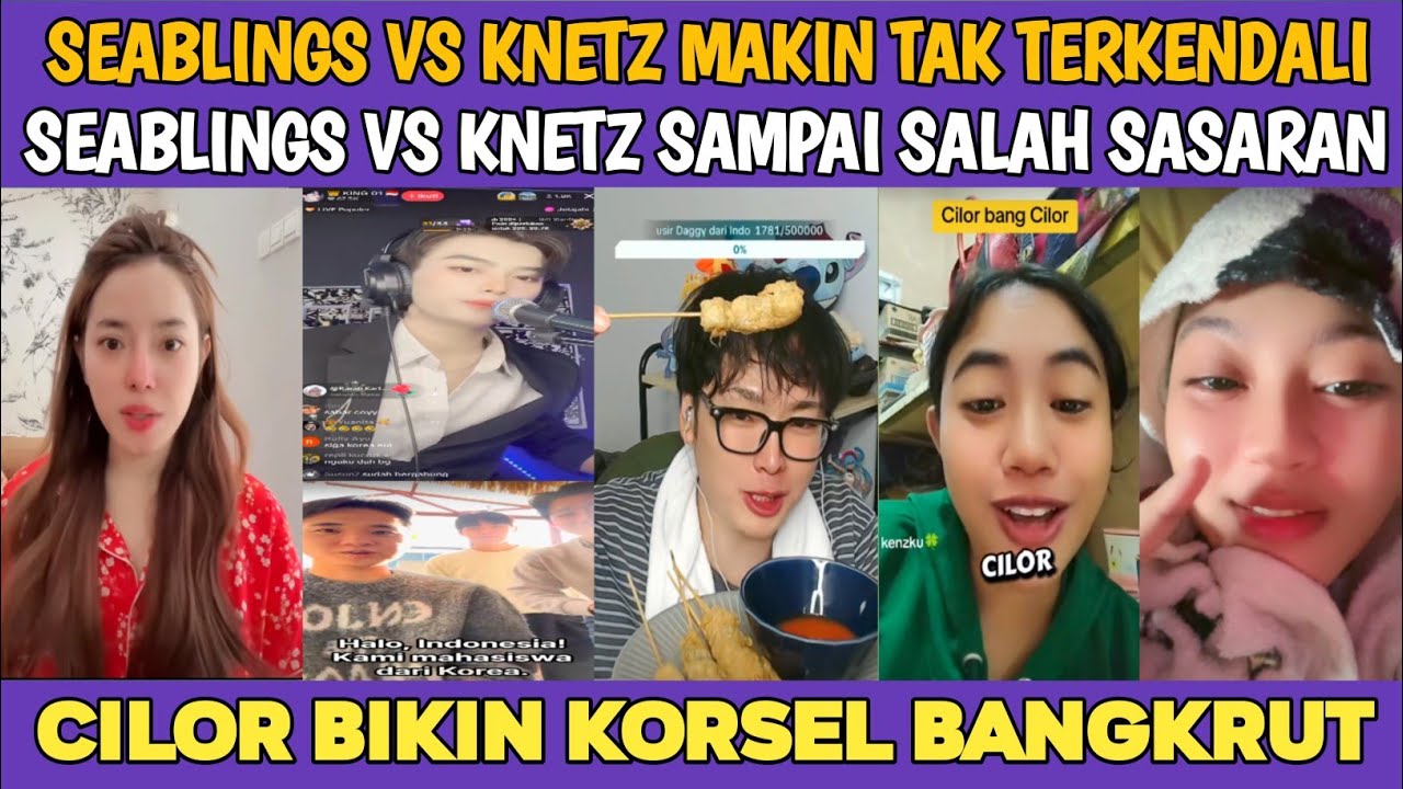 SEABLINGS VS KNETZ GAK ADA REM! NETIZEN +62 SAMPAI SALAH SASARAN, OPA SUNDA SAMPE TANTRUM