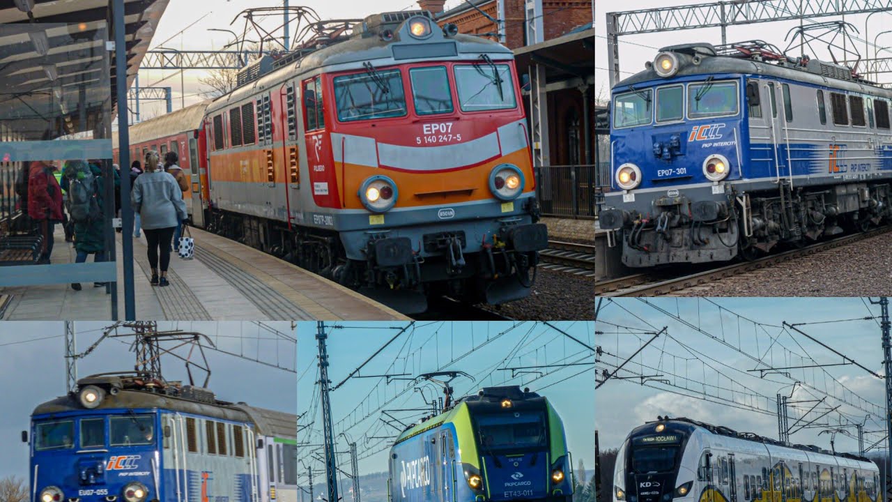 Pociągi w Świebodzicach Styczeń 2025