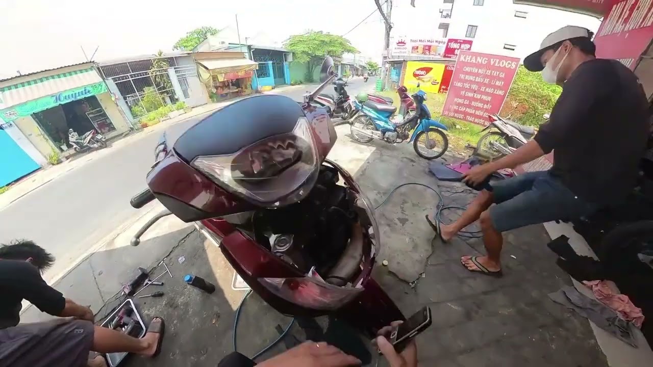 #657# LẠI LÀ CÂU CHUYỆN SÔI NƯỚC VÀ TRÀO NƯỚC MÁT SH Ý ! KO CÓ KINH NGHIỆM ĐỪNG NÊN THÁO ĐẦU LÒNG
