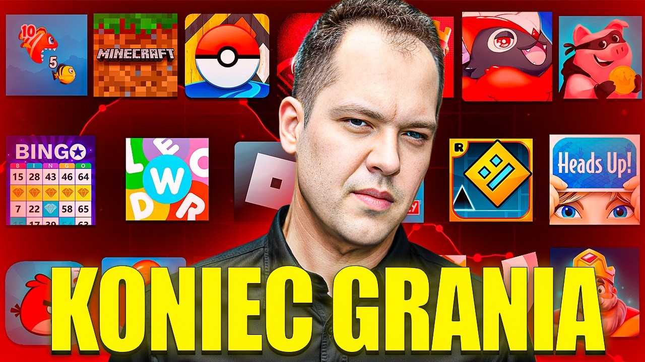 Upadek branży GIER WIDEO! Biznes nie zna LITOŚCI!
