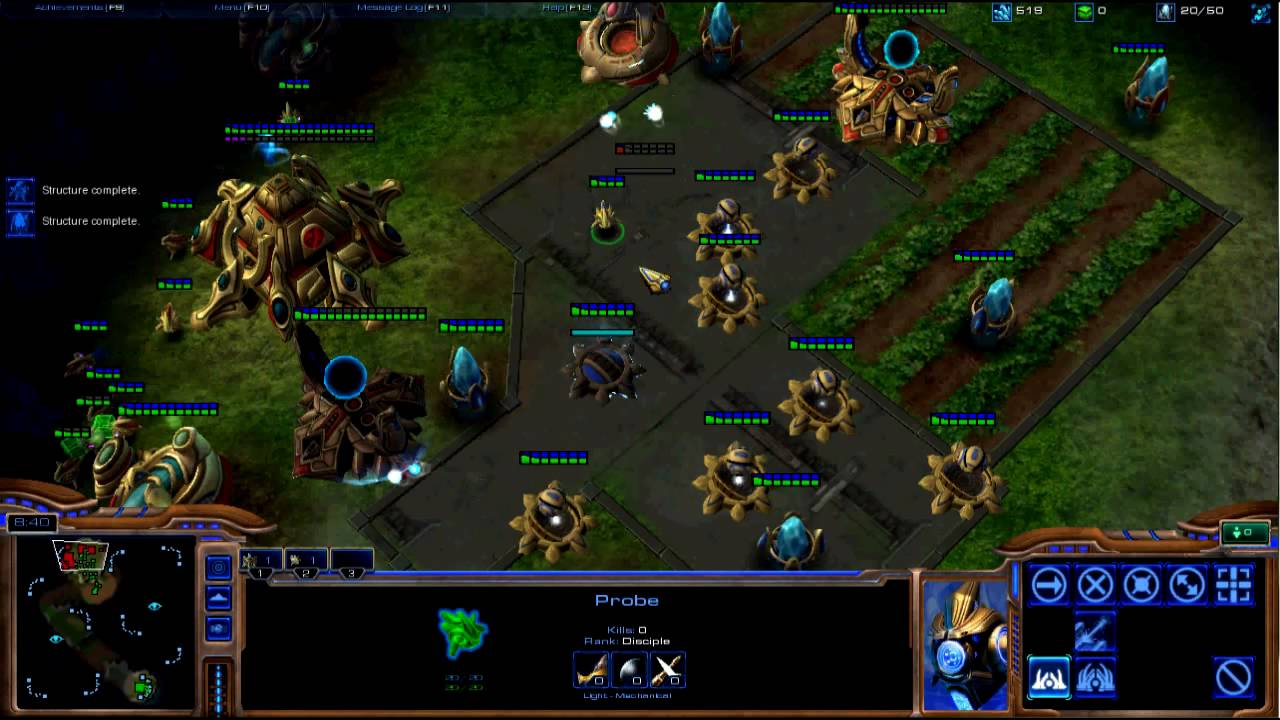 Starcraft 2 Patch: New Cannon Rush vs. Insane AI [Guide/Commentary/Tutorial]