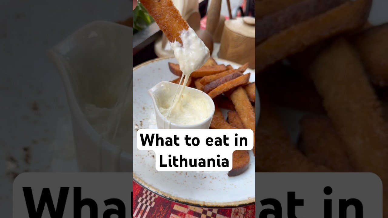 What to eat in Lithuania #lithuania  #vilnius #food #foodie #travel #whattoeat  #solo #backpacking