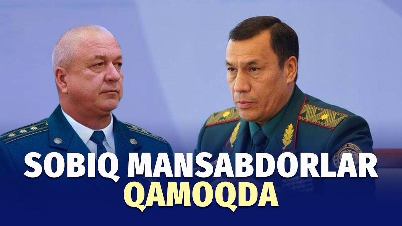 Bekmurodov va Tursunov tergov qilinmoqda