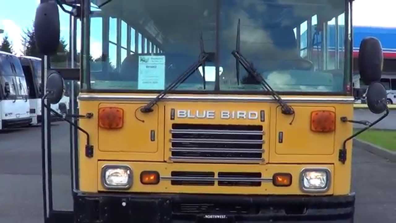 Northwest Bus Sales Used 2002 Blue Bird Rear Engine 78 Passenger School Bus B05002