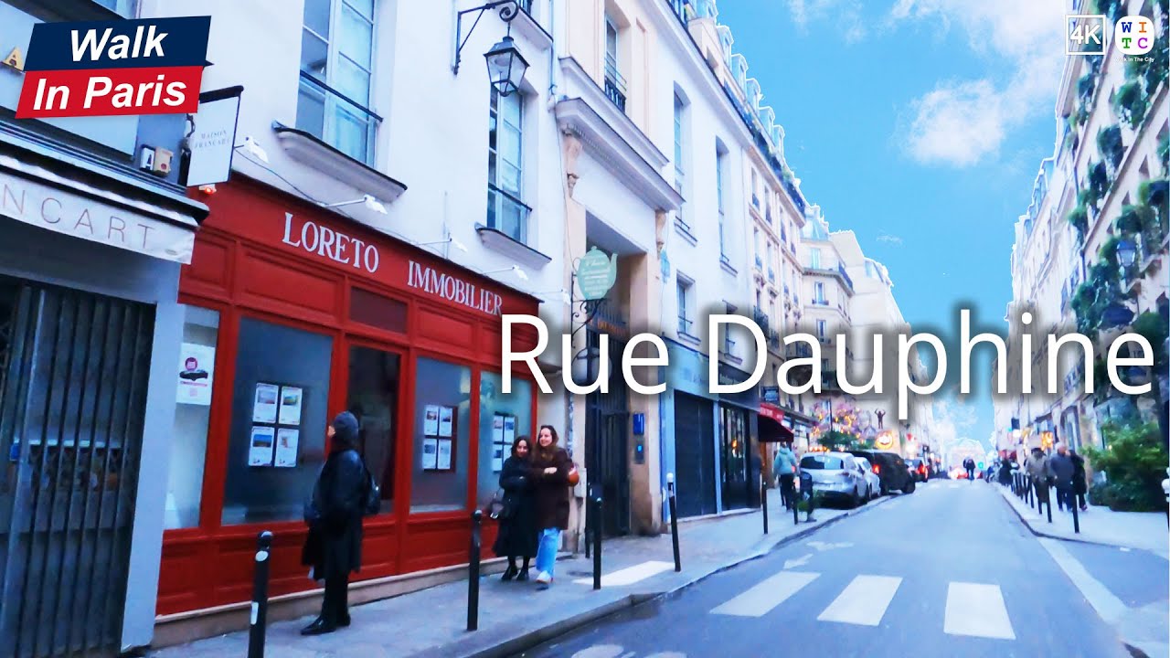 Rue Dauphine (4K) | Paris Walking Tour