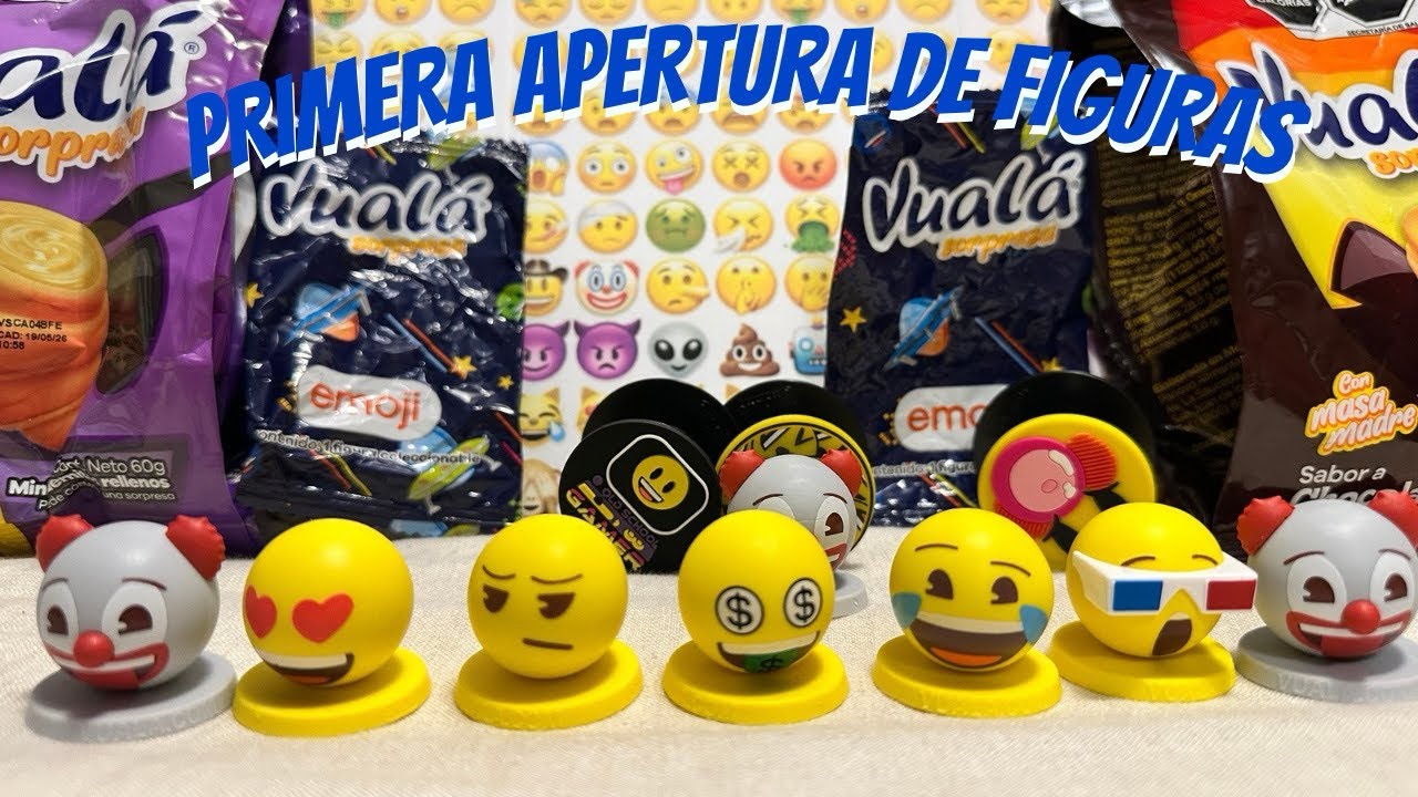Figuras Emojis Nueva Colección @vualamexico  lotes y apertura 