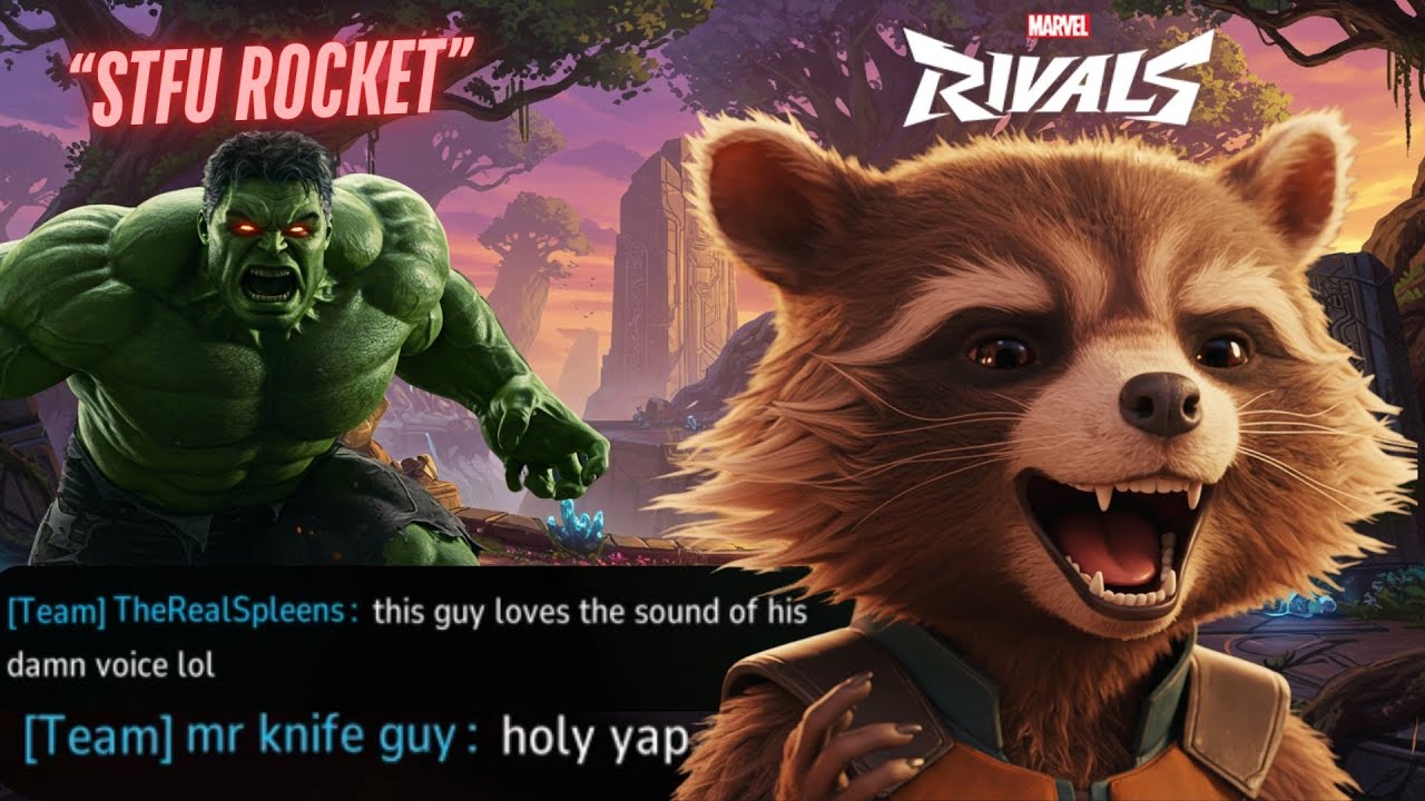 Yapping Troll Talks Until Teammates Lose It - Marvel Rivals Trolling