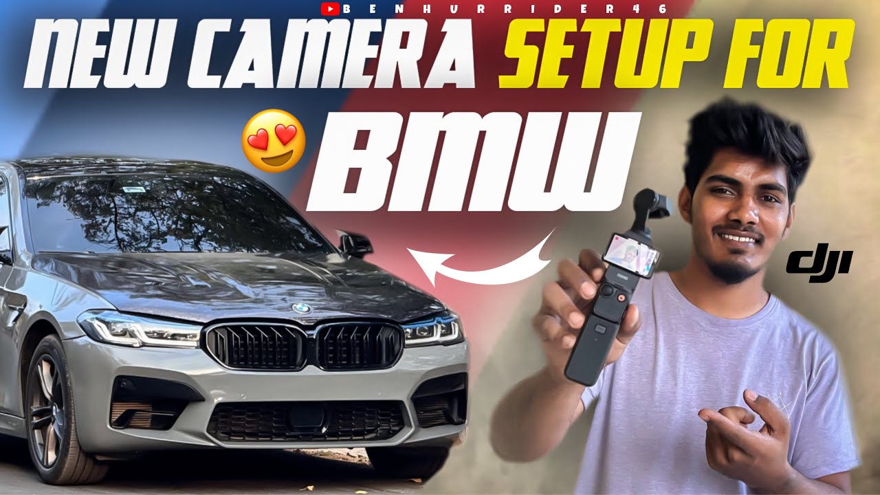 New dji Camera setup for BMW🤩. Finally done ✅ 
