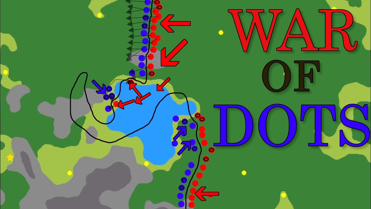 Я подсел на эту БЕСПЛАТНУЮ тактическую игру War of Dots (перезагрузка)