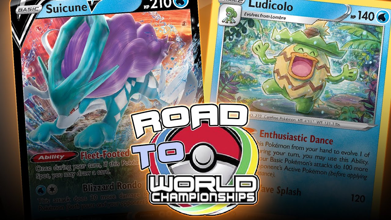 SUICUNE V with LUDICOLO is back for revenge thanks to Manaphy and Choice Belt! [Pokemon TCG Online]
