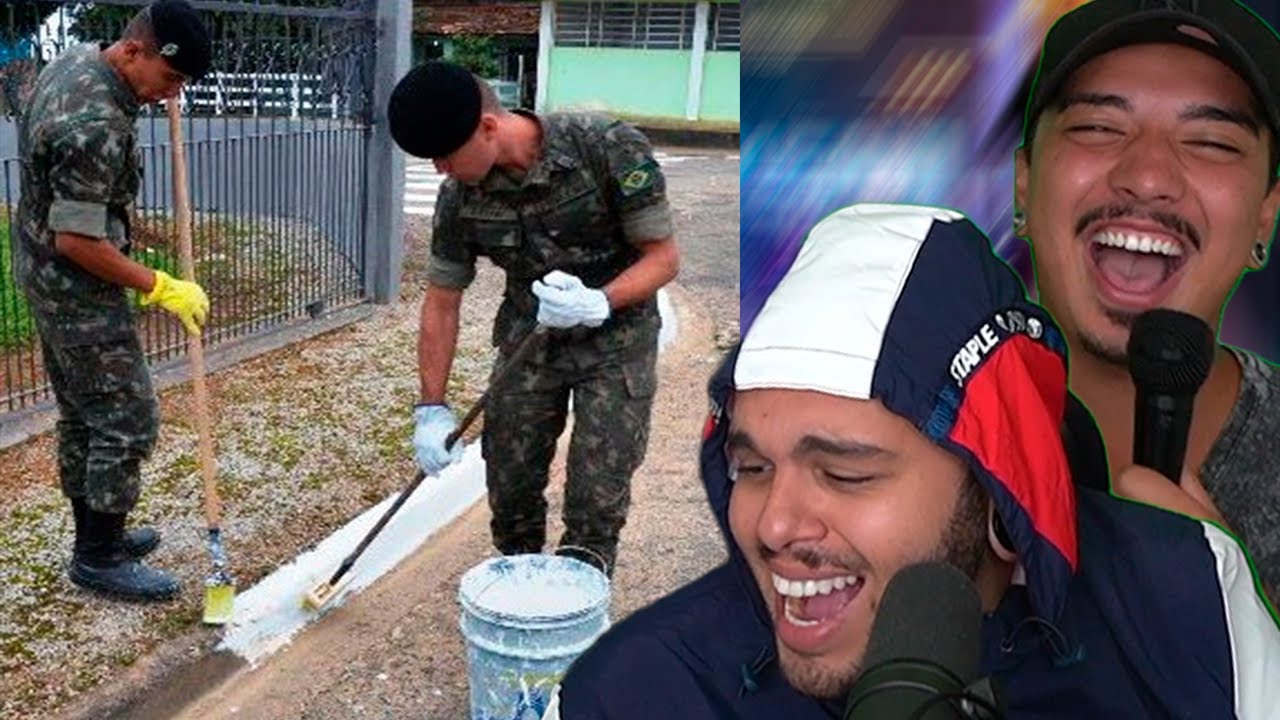 É por isso q eu não fui pro exército...