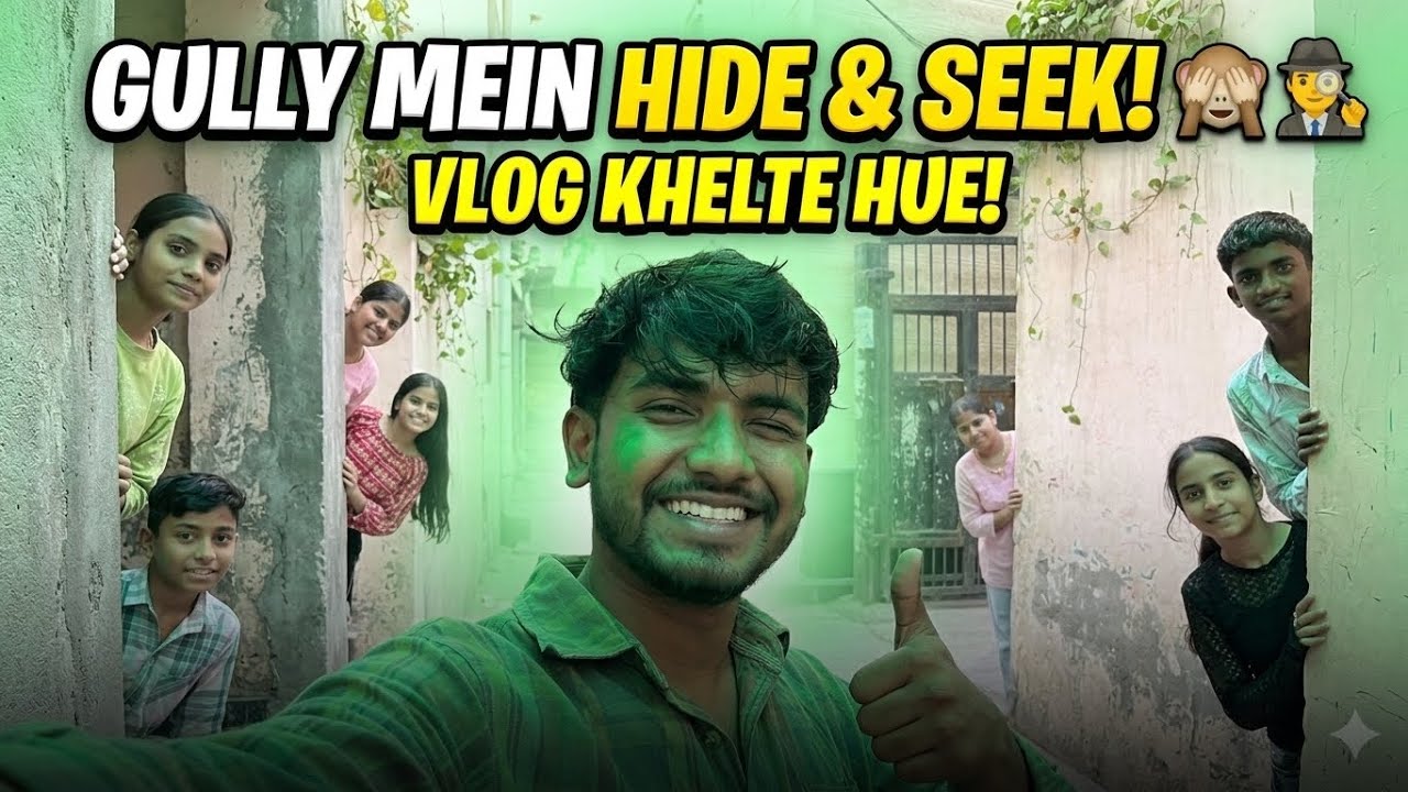 Bhai Beheno Ke Saath Hide & Seek 😱 | Ghar Mein Full Masti Challenge