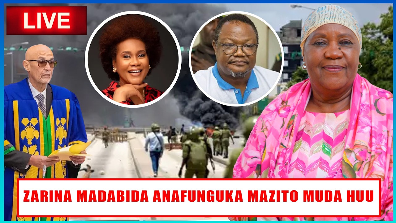 🔴LIVE: ZARINA MADABIDA ANAFUNGUKA MAZITO LIVE KUHUSU ALIYOPITIA, BUNGE, KATIBA NA YA OCT 29