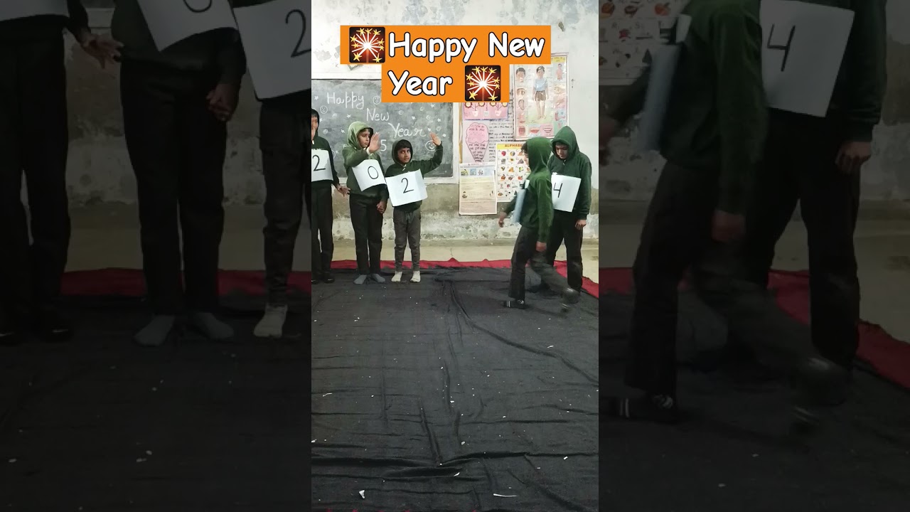 New year activity✨ #New year 2025 #kids activity # classroom activity #nipunharyanamission  #shorts