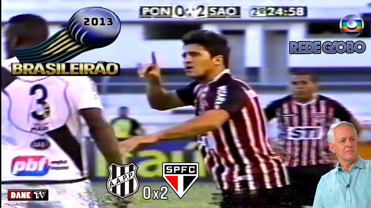 Brasileirão 2013 - Ponte Preta 0x2 São Paulo
