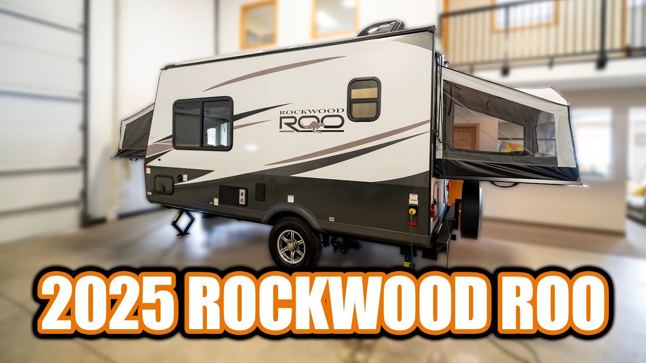 2025 Rockwood Roo Travel Trailer Hybrid Walkthrough