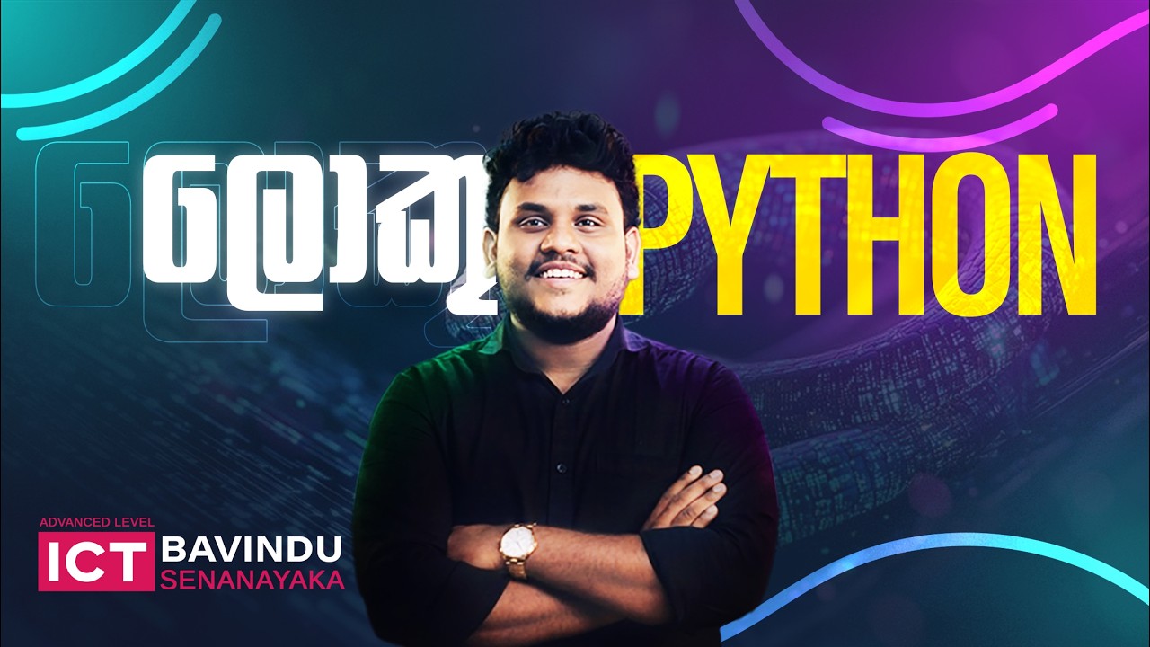 PYTHON FOR AL | DAY 03 | BAVINDU SENANAYAKA
