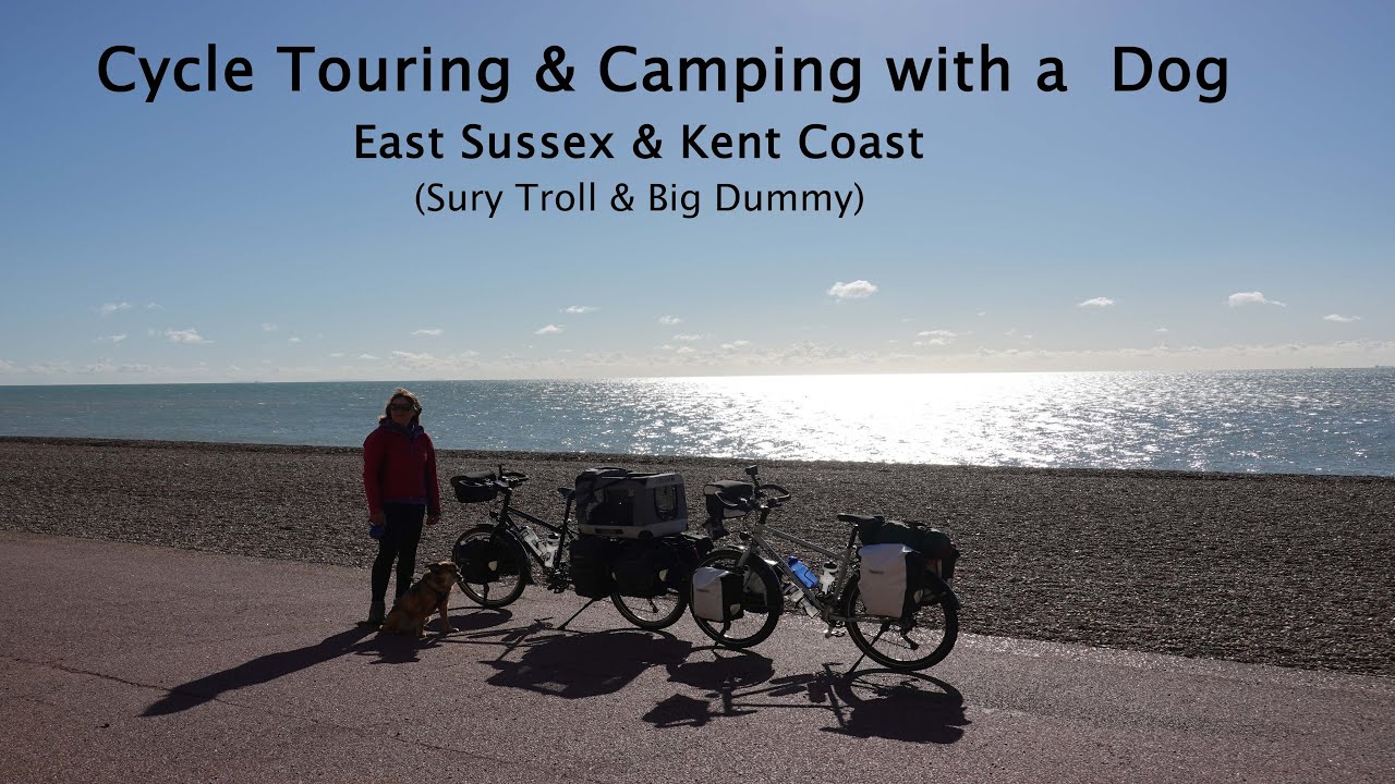 Cycle Touring & Camping with a Dog - East Sussex & Kent (UK) - Surly Troll & Big Dummy