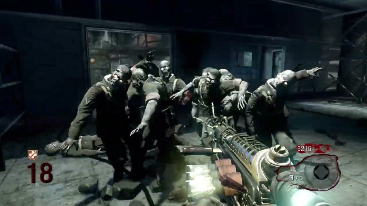 BLACK OPS 1 ZOMBIES: DER RIESE GAMEPLAY! (NO COMMENTARY)