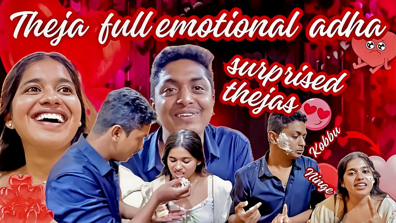 Sandhya kottidh surprise ge Theja full emotional Adha 🥹❤️|| #kannadavlogger #funny #comedy #surprise