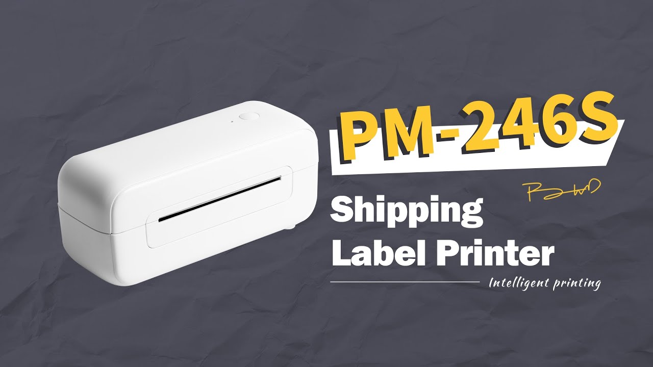 PM-246S | Print a round label on Windows