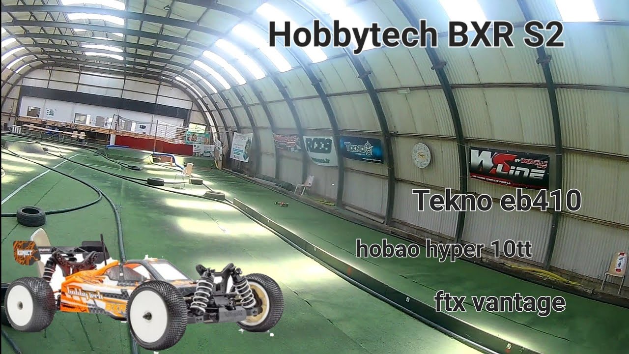RC PARK (la fournaise : 45⁰): Hobbytech BXR S2, Tekno EB410, Hobao hyper 10tt