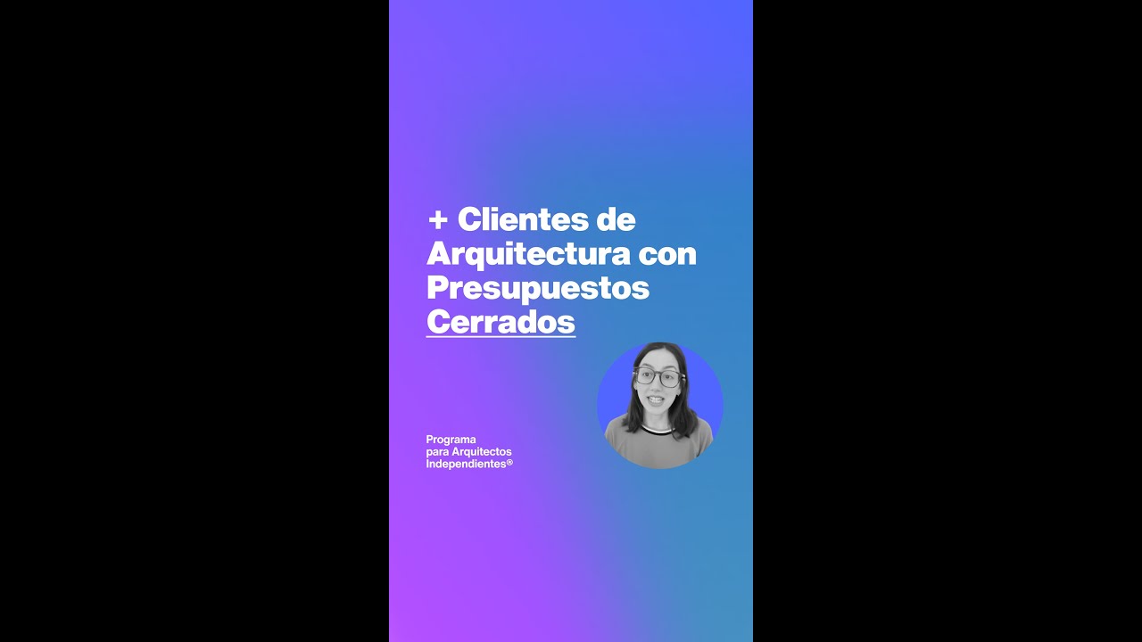Consigue m&aacute;s Clientes de CALIDAD 🎯 | Caterina De La Portilla | ARQUITECTOS INDEPENDIENTES