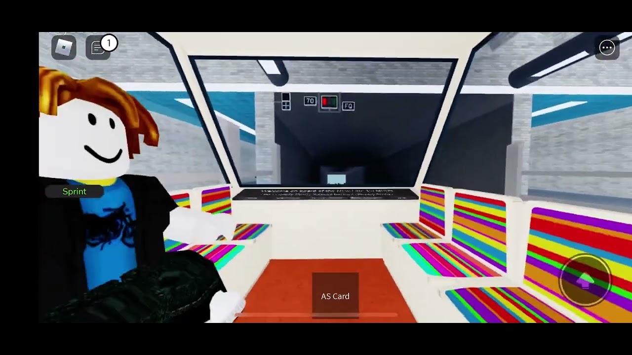 Riding the Rare MP05 Automatic Subway Line 1 (Roblox)