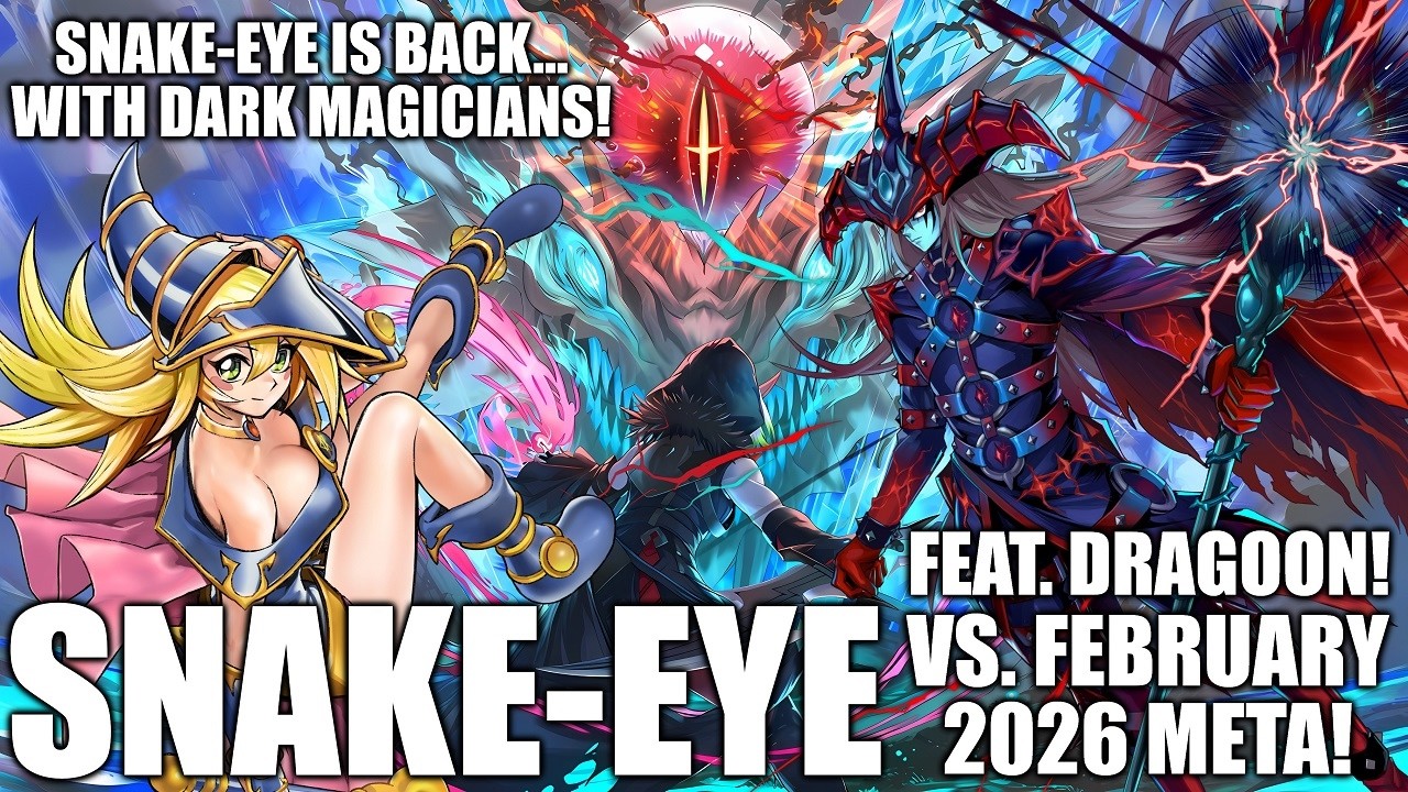 (Master Duel) DIABELLSTAR HAS JOINED THE DARK MAGICIANS! - Snake-Eye feat. Dragoon (February 2026)
