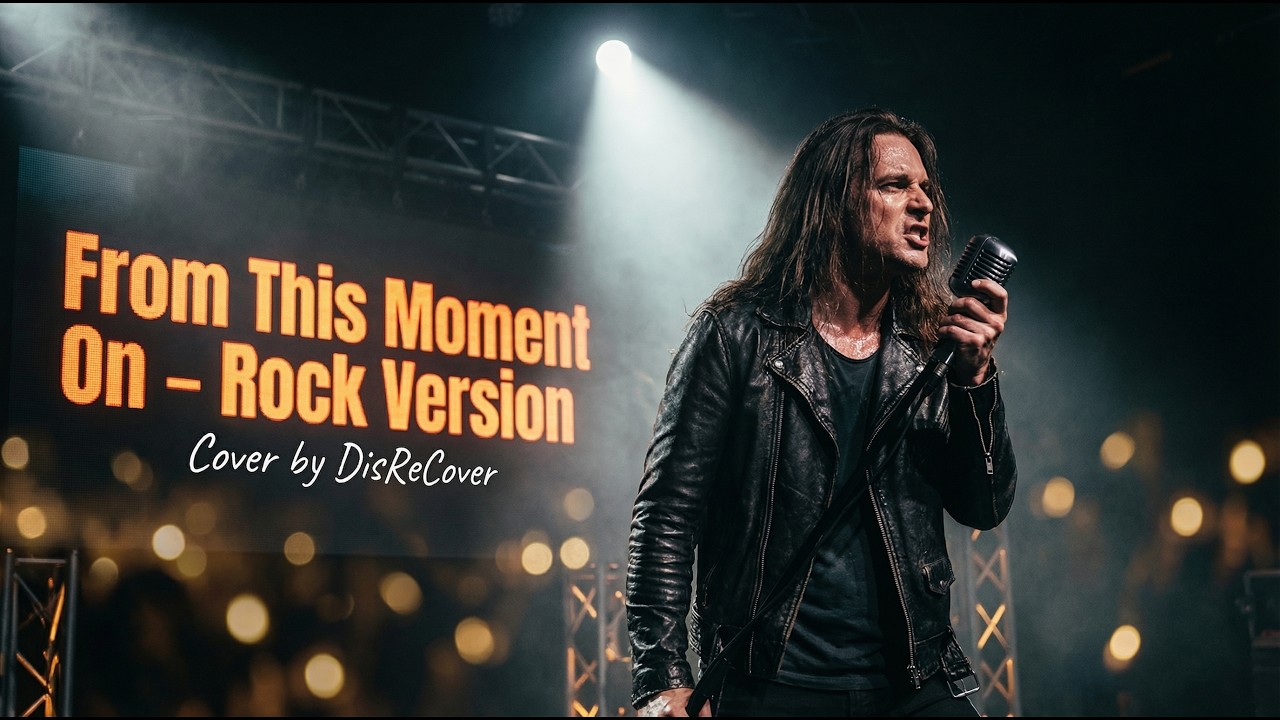 Shania Twain – From This Moment On | Glam Metal Rock Cover By DisReCover 