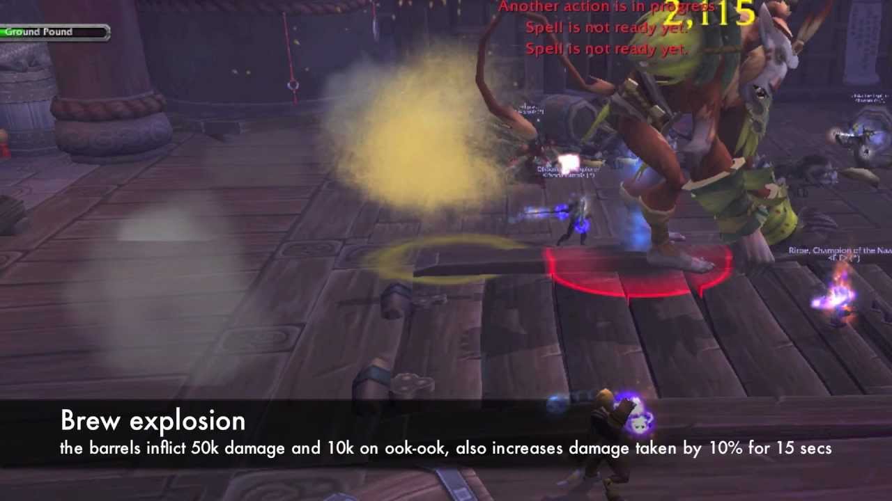 Mists of Pandaria - stormstout brewery heroic boss guide