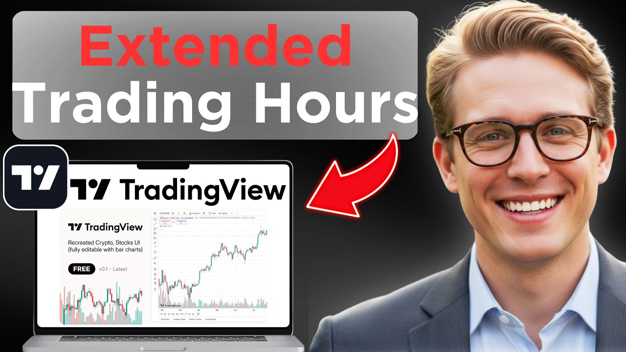 Как включить расширенные часы работы в TradingView (проверено)