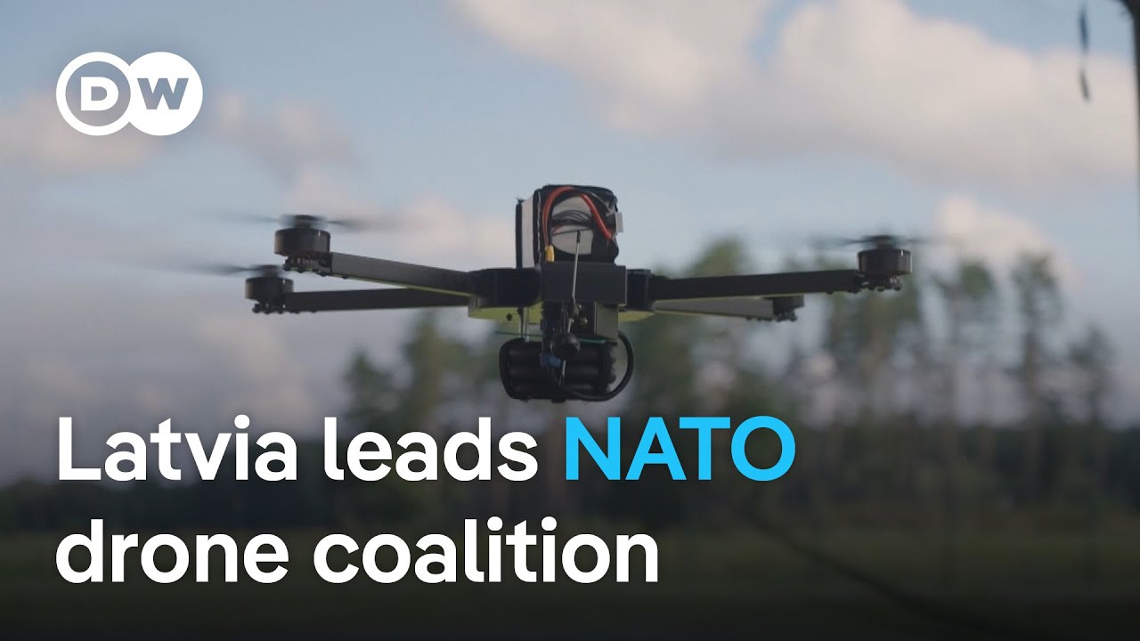 Latvia Europe's drone powerhouse amid Russian incursions into NATO airspace | DW News
