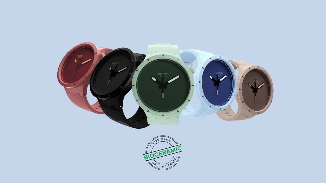 SWATCH BIG BOLD BIOCERAMIC - COLORS OF NATURE collection