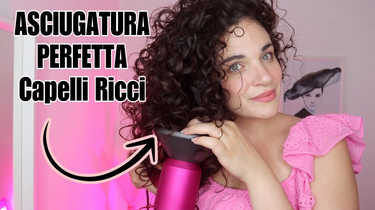 COME ASCIUGARE I CAPELLI RICCI CORRETTAMENTE