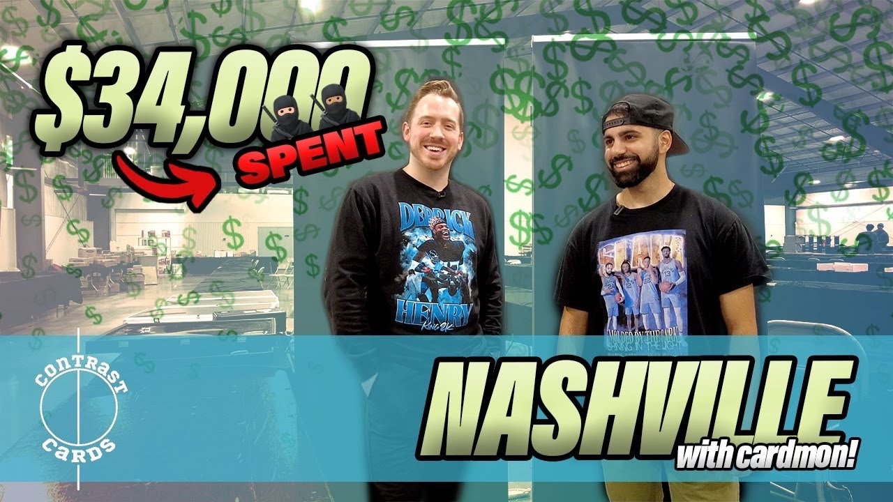 We Spent $34,000 on Sports Cards at the Nashville Show!!! - Dealers Perspective