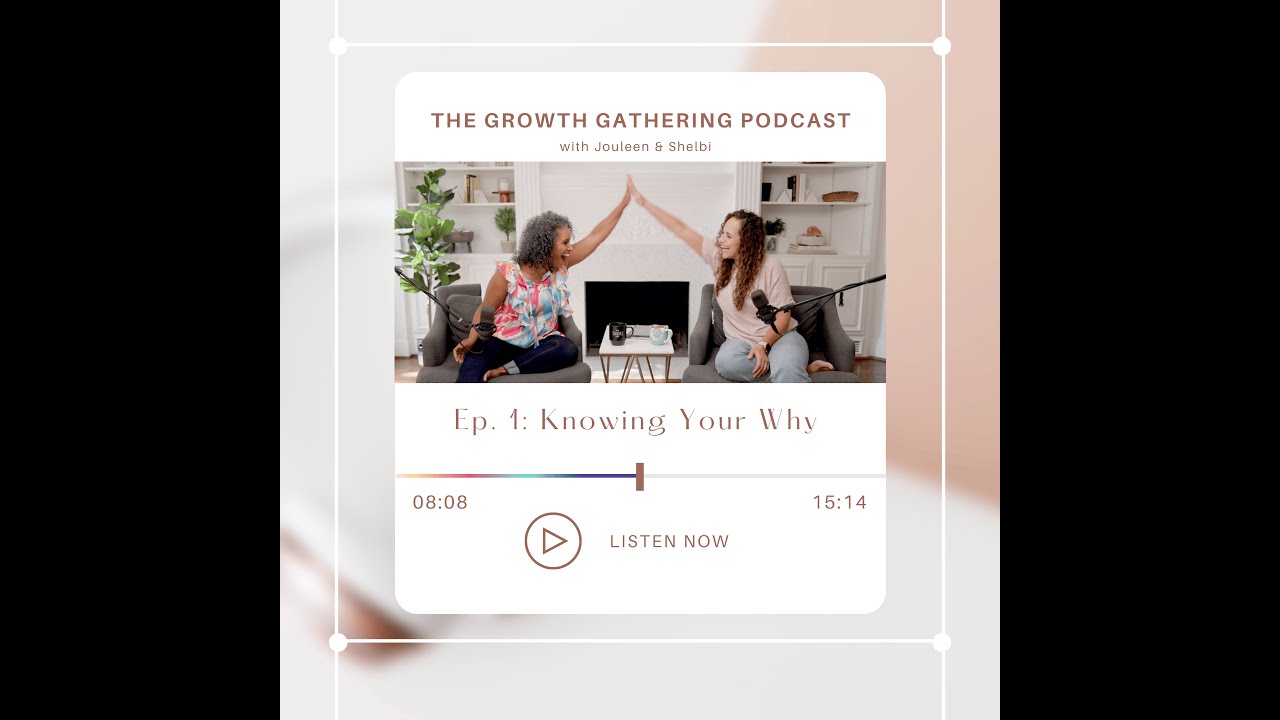 Episode 1 - Knowing Your Why