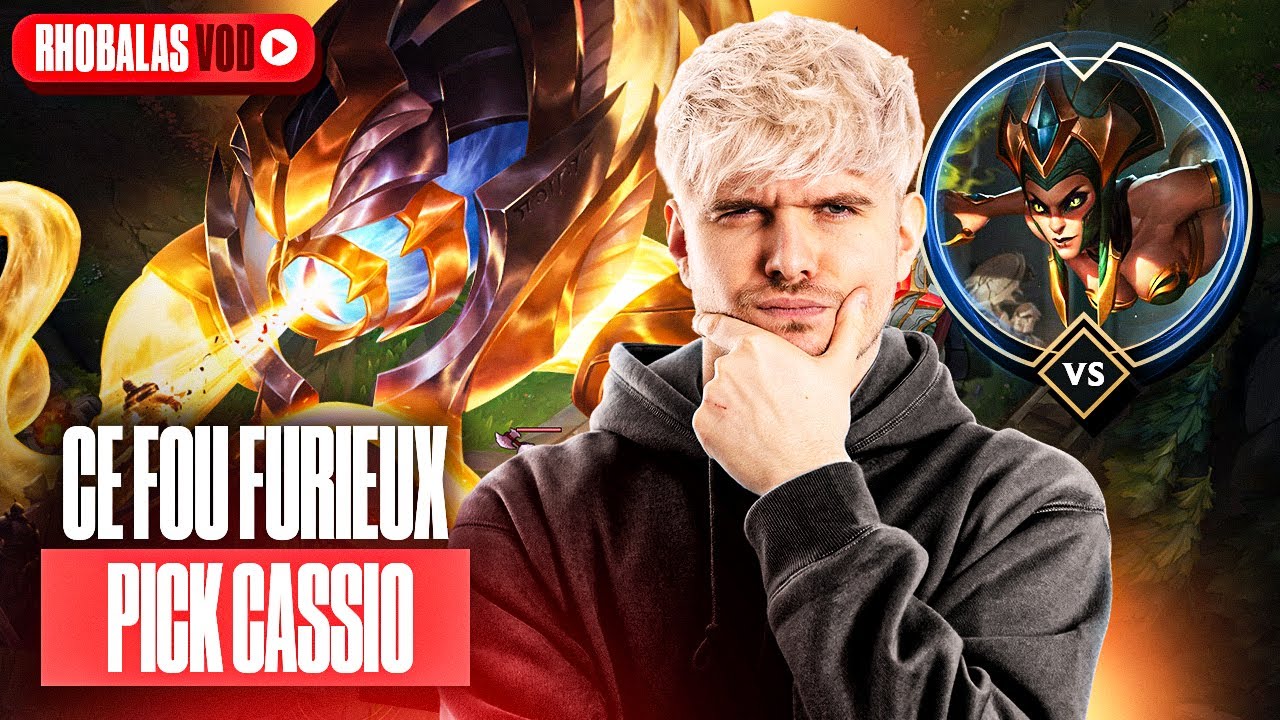CE FOU FURIEUX PICK CASSIO DANS MON VEL'KOZ