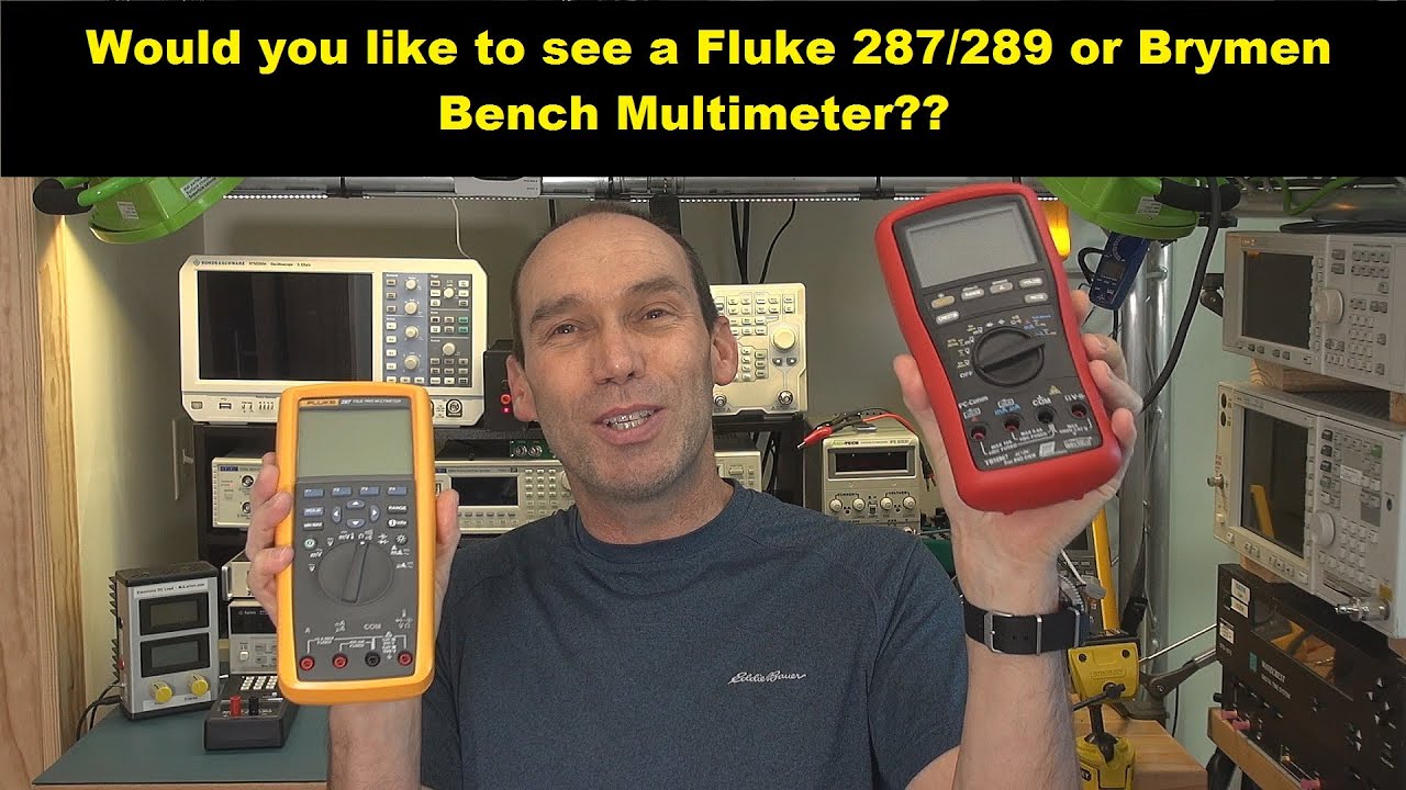 T4D #141 - Would you like to see a Fluke 287/289 or Brymen Bench Multimeter??