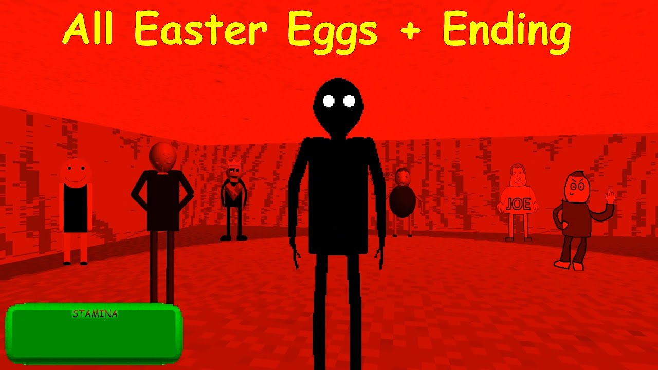 (Все пасхалки + концовка) Baldi's Fun New School Remastered! V1.4 Часть 5 — Baldi's Basics Mod