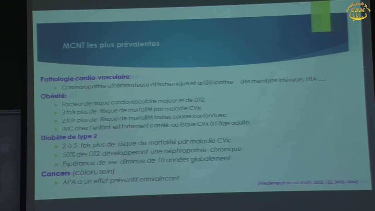 Maladies métaboliques et APA Merzouk Abdellah