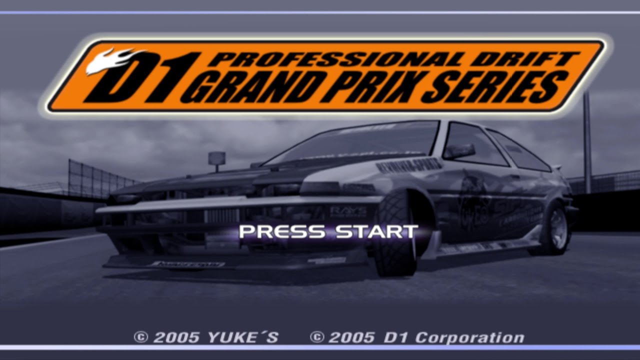 D1 Professional Drift Grand Prix Series OST - Main Menu Theme (JP)