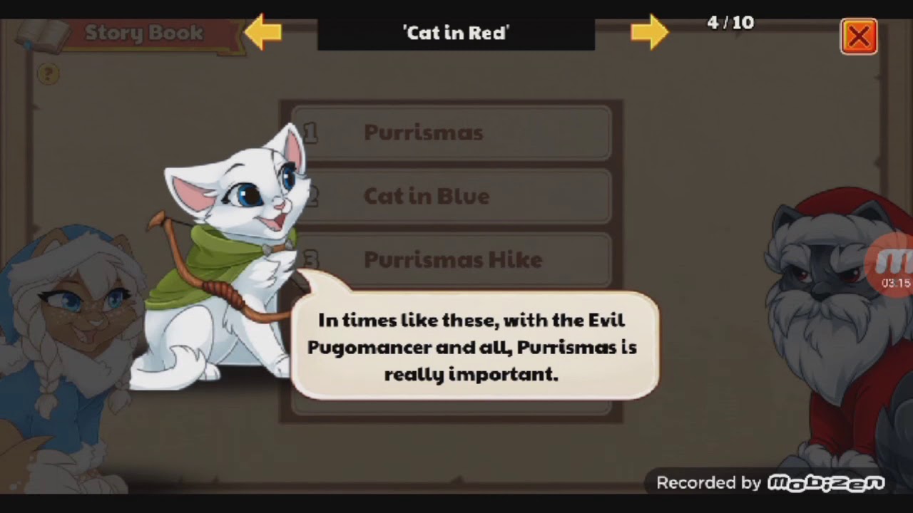 Castle Cats- Purrismas Event 2016 Story