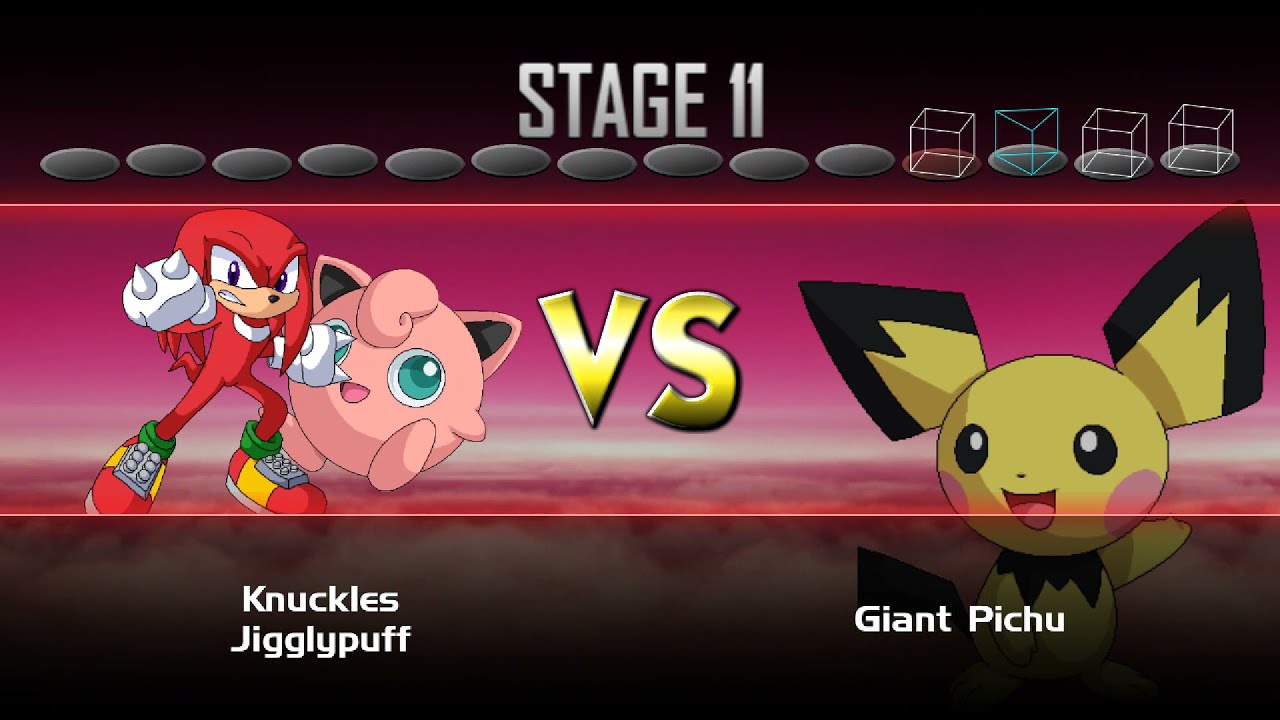 Smash Bros Crusade 0.9.4a - Knuckles Classic Very Hard No Deaths!