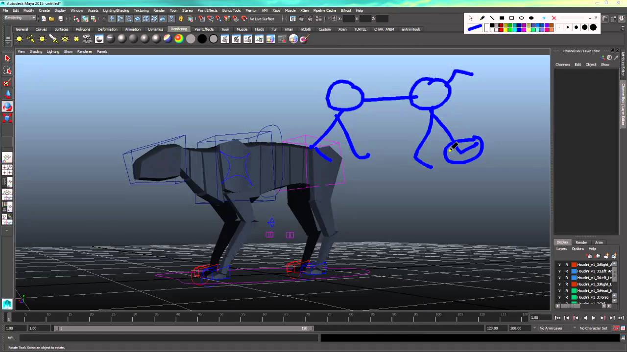 Animating a feline quadruped walk - Part 1: Blocking