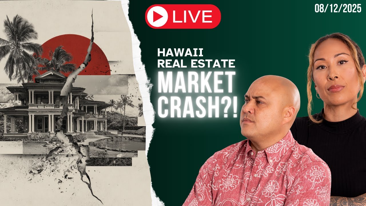 08/12/25 Hawaii Market Crash?! - LIVE w/Core Team Hawaii
